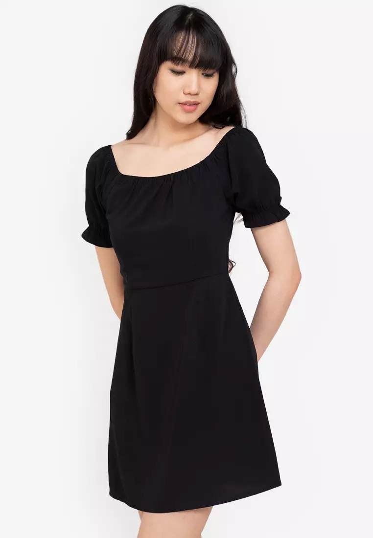 Buy ZALORA BASICS 100 Recycled Polyester Mini Dress Online