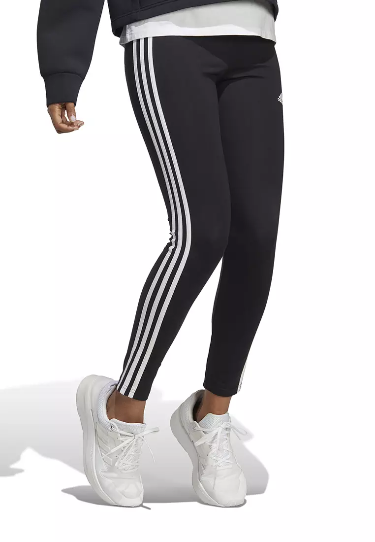 Buy ADIDAS Essentials 3-Stripes High-Waisted Single Jersey - Main Image