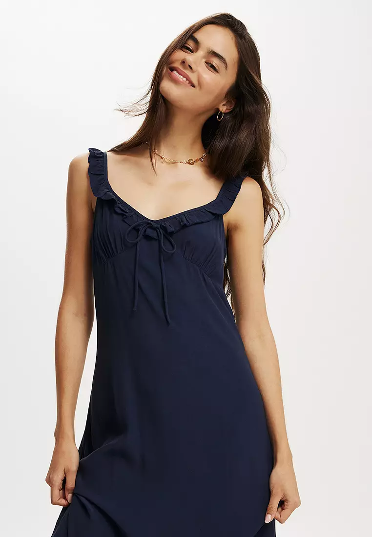 Layla Frill Midi Dress