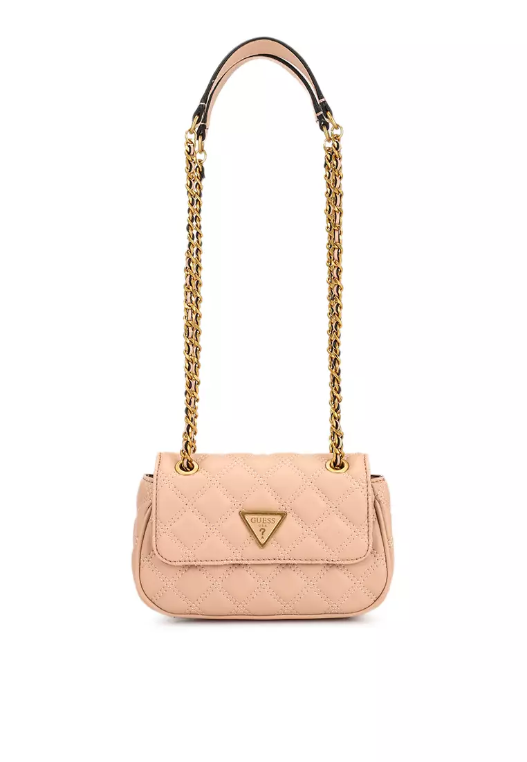 Guess Giully Mini Convertible Flap Crossbody Bag ZALORA