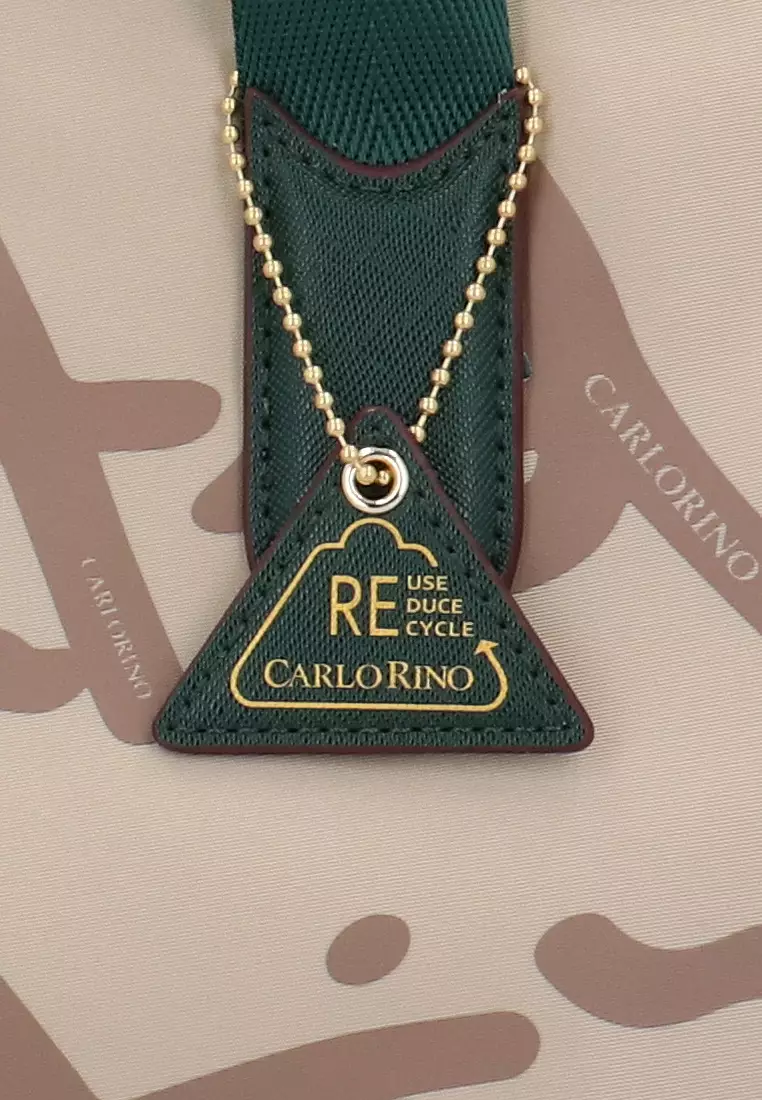 Buy Carlo Rino V-Earth Limited Edition Tote - Dark Green Online ...