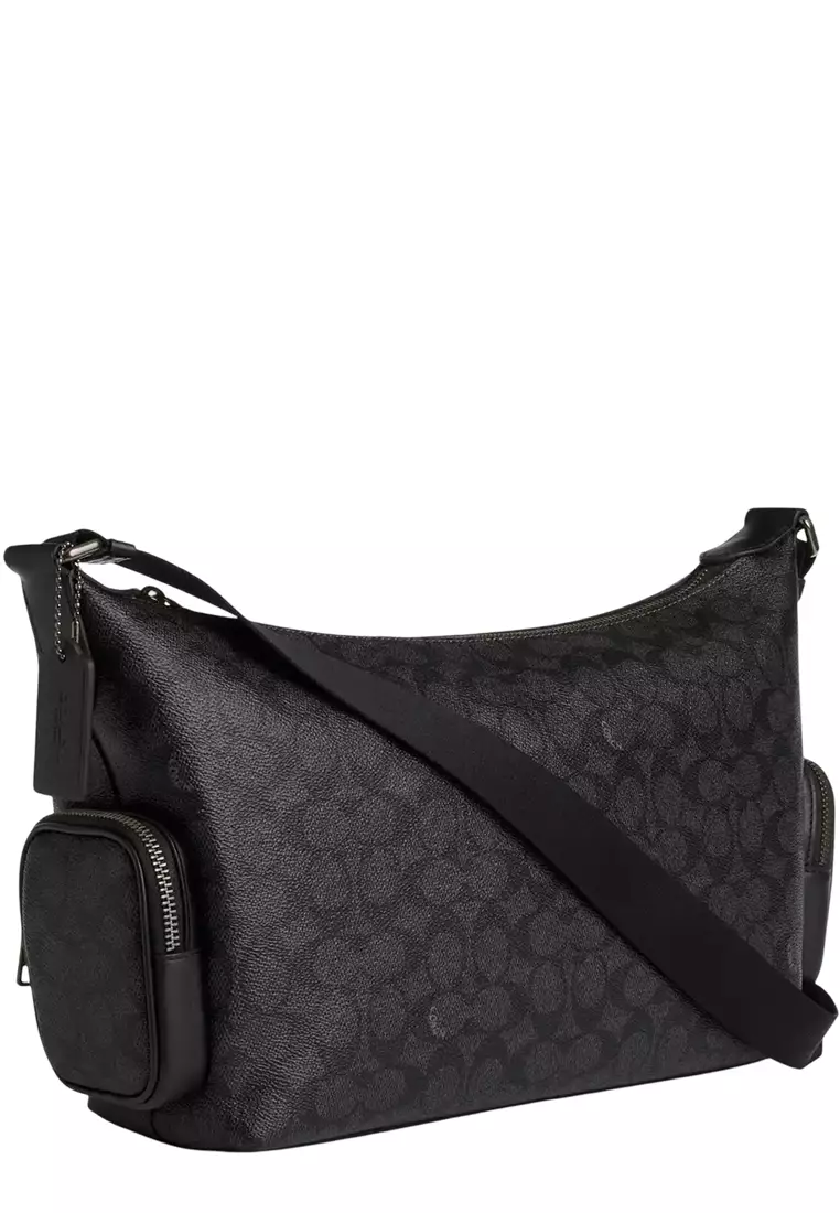 Buy Coach Finn Crossbody Bag With Pockets In Signature Canvas