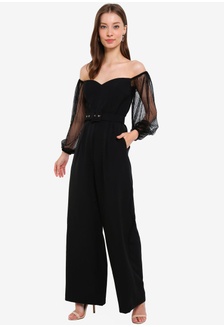 Jual Mango Buttons Culotte Jumpsuit Original Zalora Indonesia