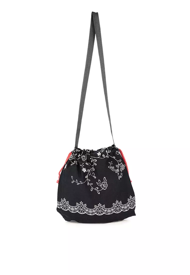 Amber Fabric Sling Bag