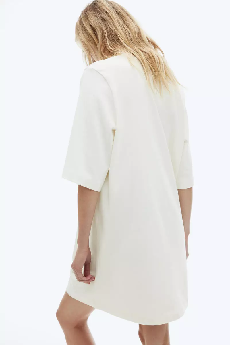 Cotton T-shirt dress