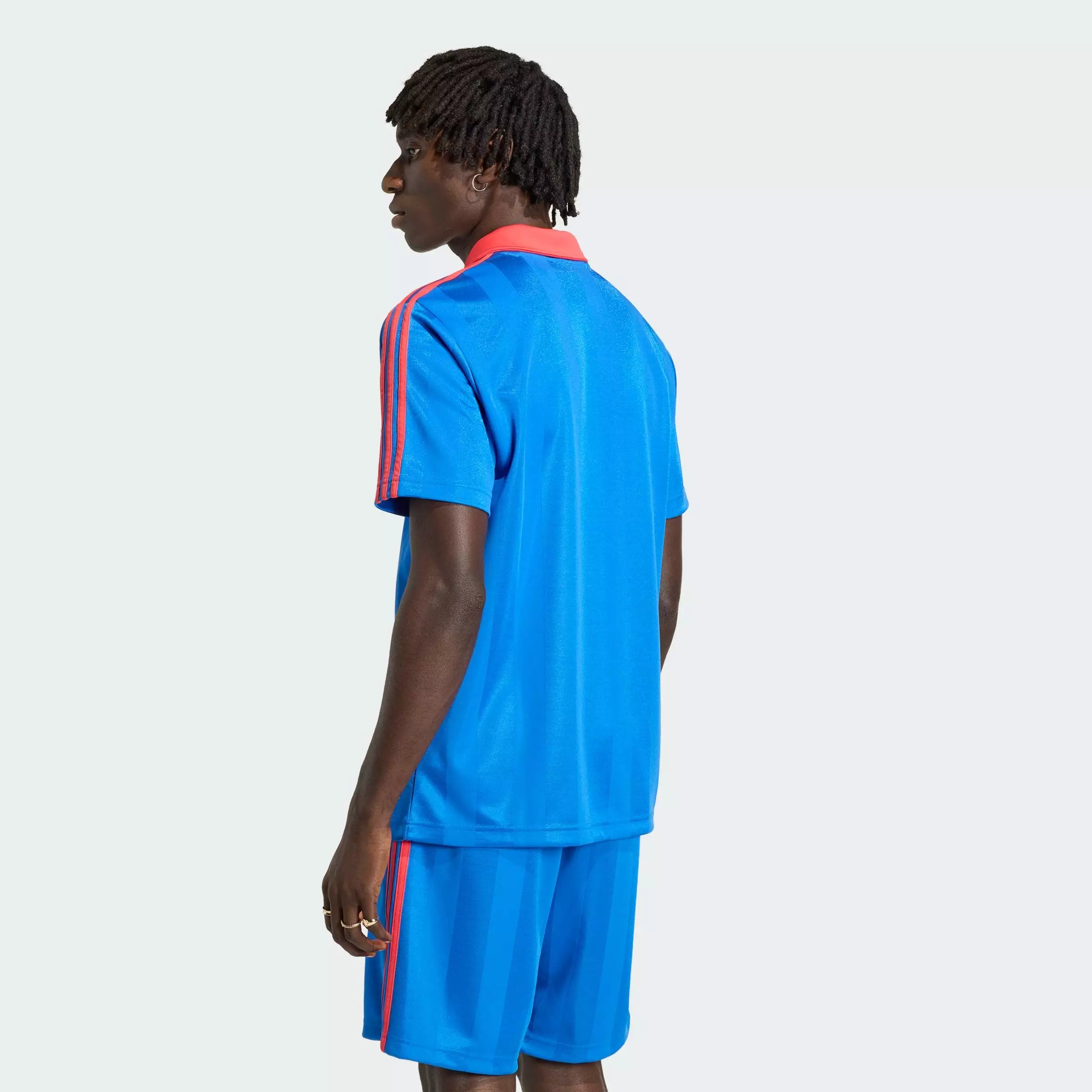Lifestyle ARCHIVE COLLAR ENGINEERED JERSEY Men Blue KE3579