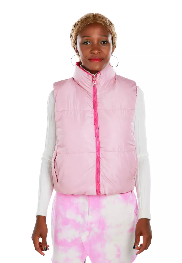 Pink 2024 reversible jacket