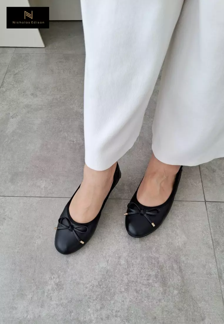 Nicholas Edison Flat Rafa Black