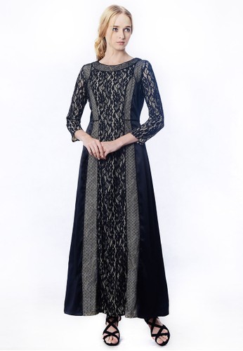 Vivienne Lace Dress Black