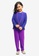 ROSARINI purple Pull On Pants - Bright Purple F5FF7KA104B348GS_2