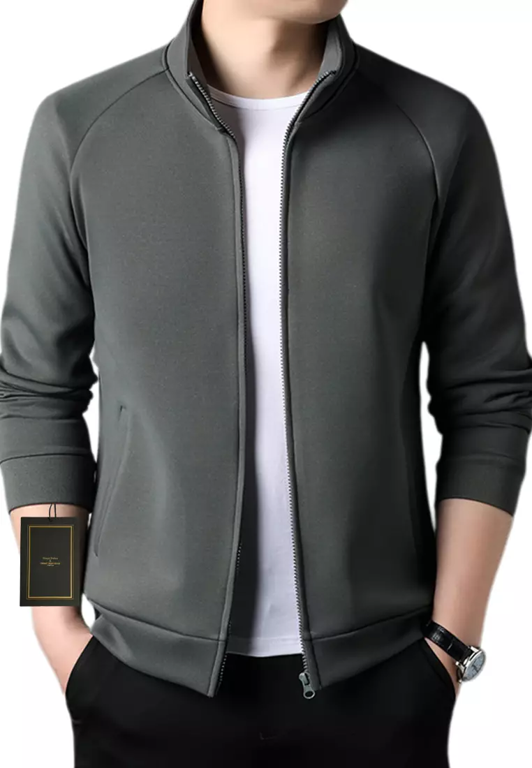 Buy Twenty Eight Shoes Slim Stand Collar Zipper Jacket TX-YH708