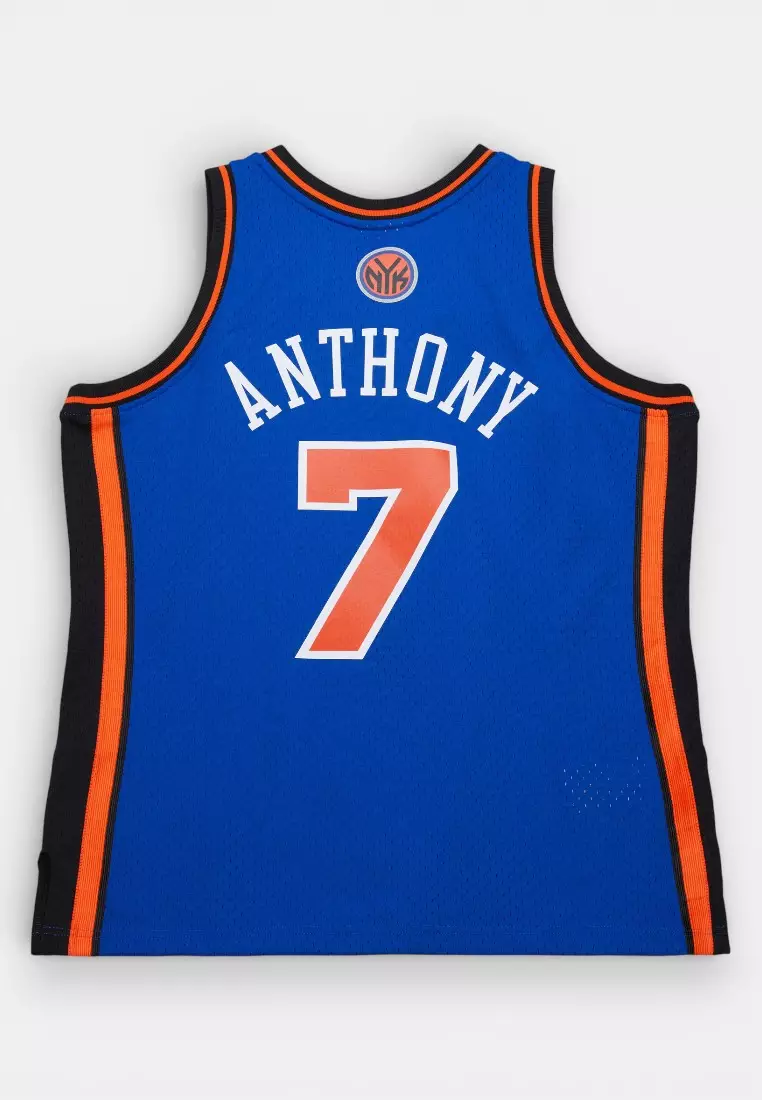 #7 Carmelo Anthony 2010 New York Knicks  Swingman Basketball Jersey