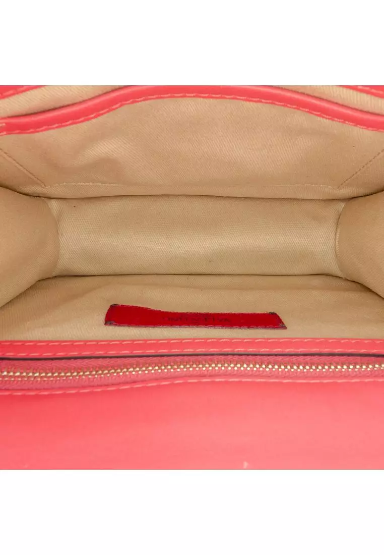 Pre-Loved Valentino Small Rockstud Glam Lock Crossbody