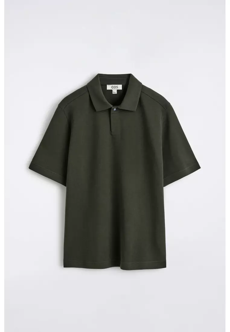 COTTON-PIQUÉ POLO SHIRT