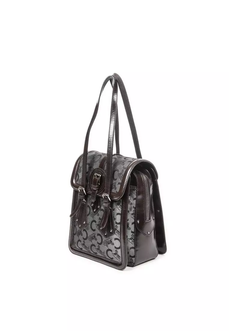 Pre-Loved Flap Buckle Shoulder