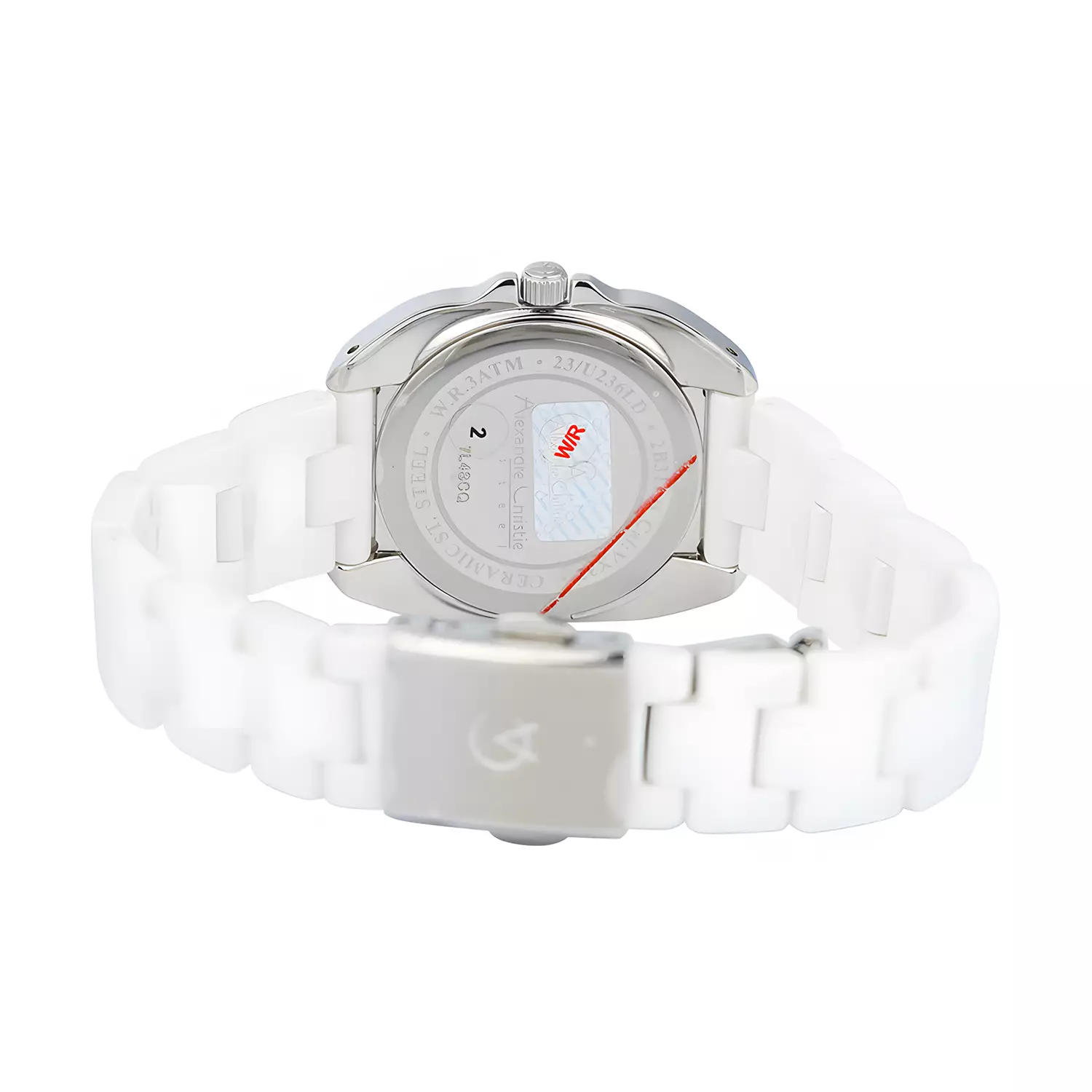 Jam Tangan Analog Wanita - Passion Series - Silver White Stainless Steel - Ceramic Band - 2B31 LDBSSSL 