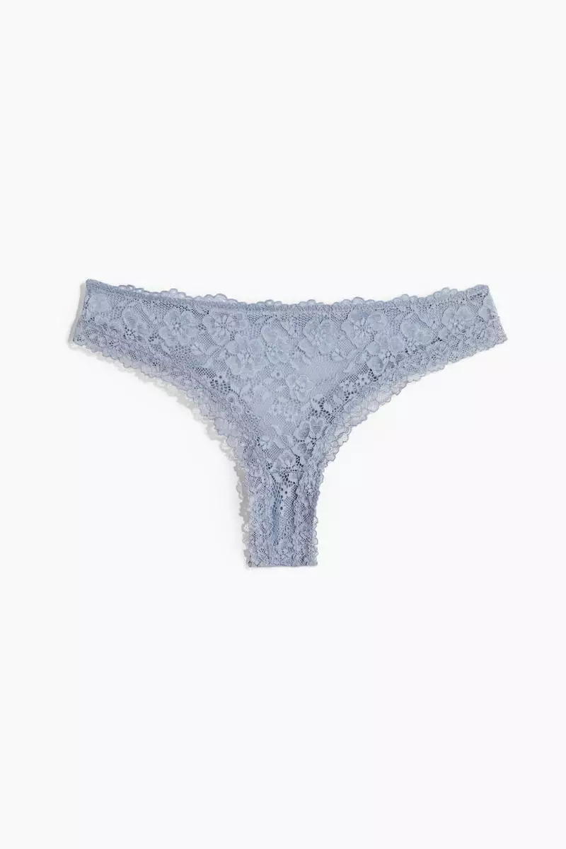 3-pack lace Brazilian briefs