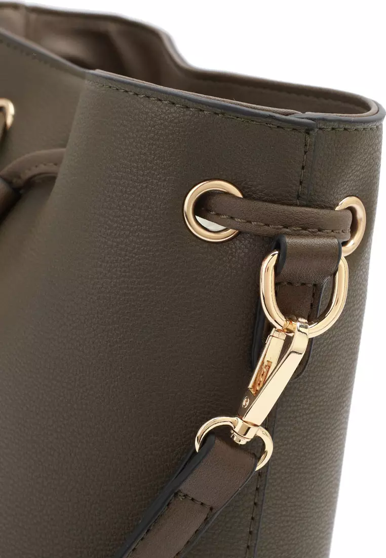 Women's Bucket Bag / Shoulder Bag / Sling Bag / Crossbody Bag (Tas Ember Wanita / Tas Bahu Wanita / Tas Selempang Wanita )-  Hijau