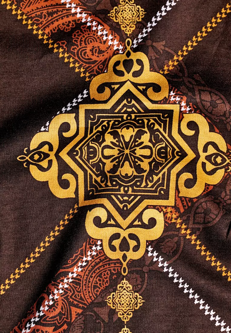 Crocodile DIAMOND 1868 Brown - Kaos Kerah Pria Men Polo Original Relax fit