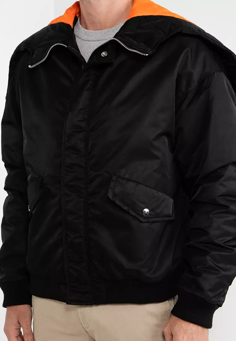 Topman woven bomber jacket on sale