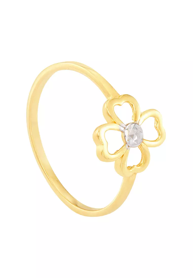 HABIB 375/9K Yellow and White Gold Ring MNM331(R)