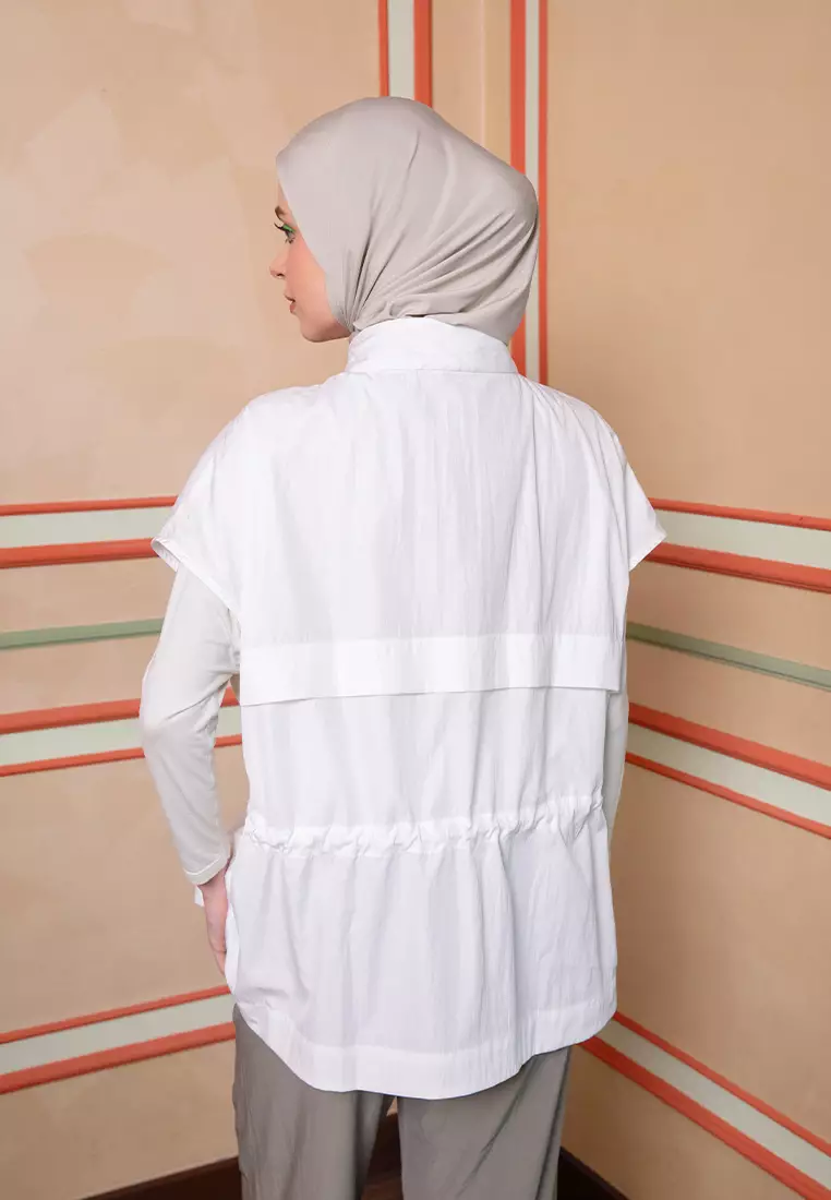 Kami Flow Ivara Vest Outer White