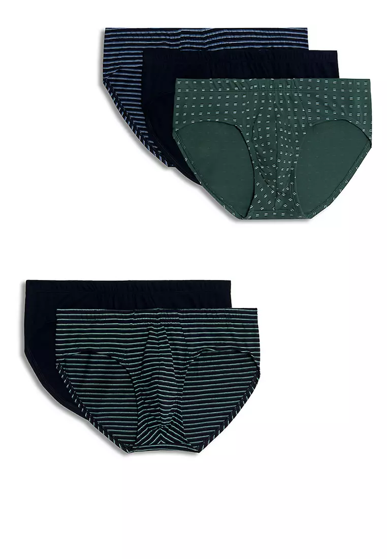 5pk Pure Cotton Cool & Fresh™ Assorted Slips