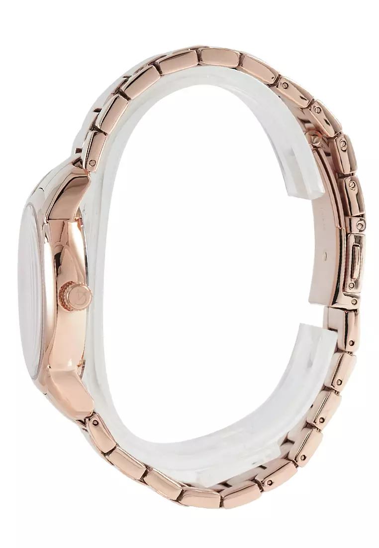 Alexandre Christie - Jam Tangan Wanita - Rosegold Pink - Stainless Steel - 2A34 BFBRGMN