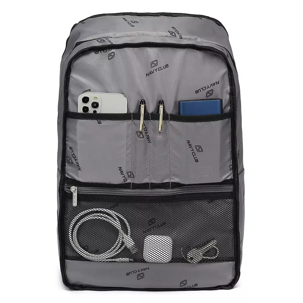 Navy Club Tas Ransel Laptop FHCA - Backpack Daypack Up to 15 Inch Tas Pria Wanita