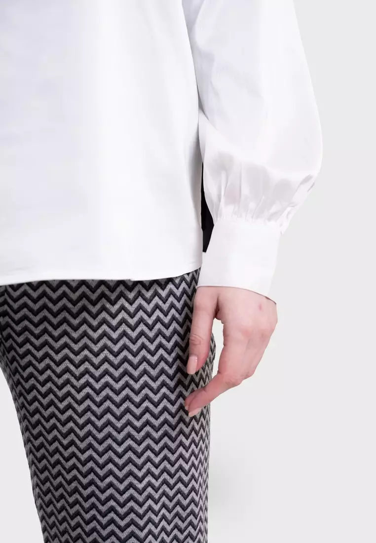 Kemeja Blus Wanita Lengan Panjang 050123