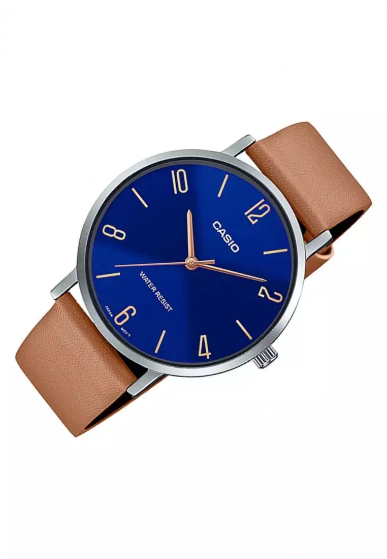 Analog Watch MTP-VT01L-2B2