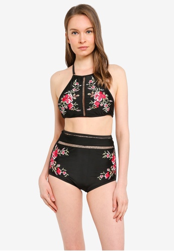 Wallpaper Buy Pink N Proper Opulence Embroidery Halter High Waist Bikini Desktop Wallpaper Free