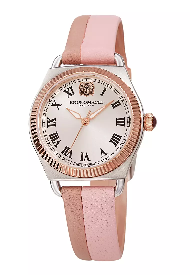 Bruno Magli Lucia 27.191341.SP Jam Tangan Wanita Swiss Analog