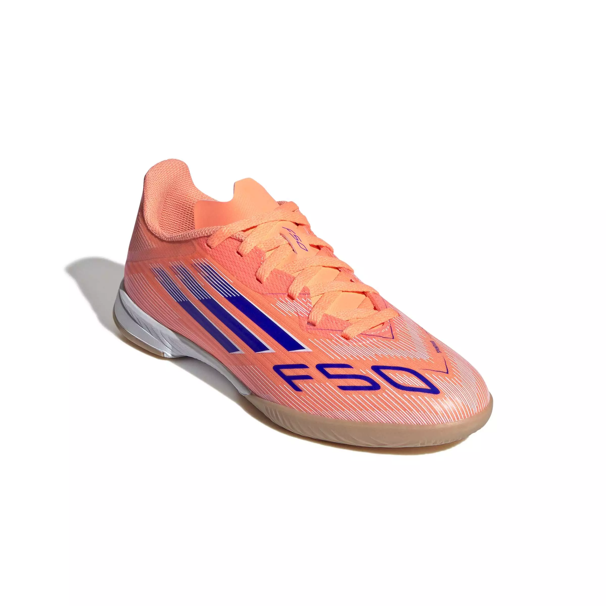 ADIDAS F50 League Indoor Boots J JH7749 - Sepatu Futsal Anak (Oranye)