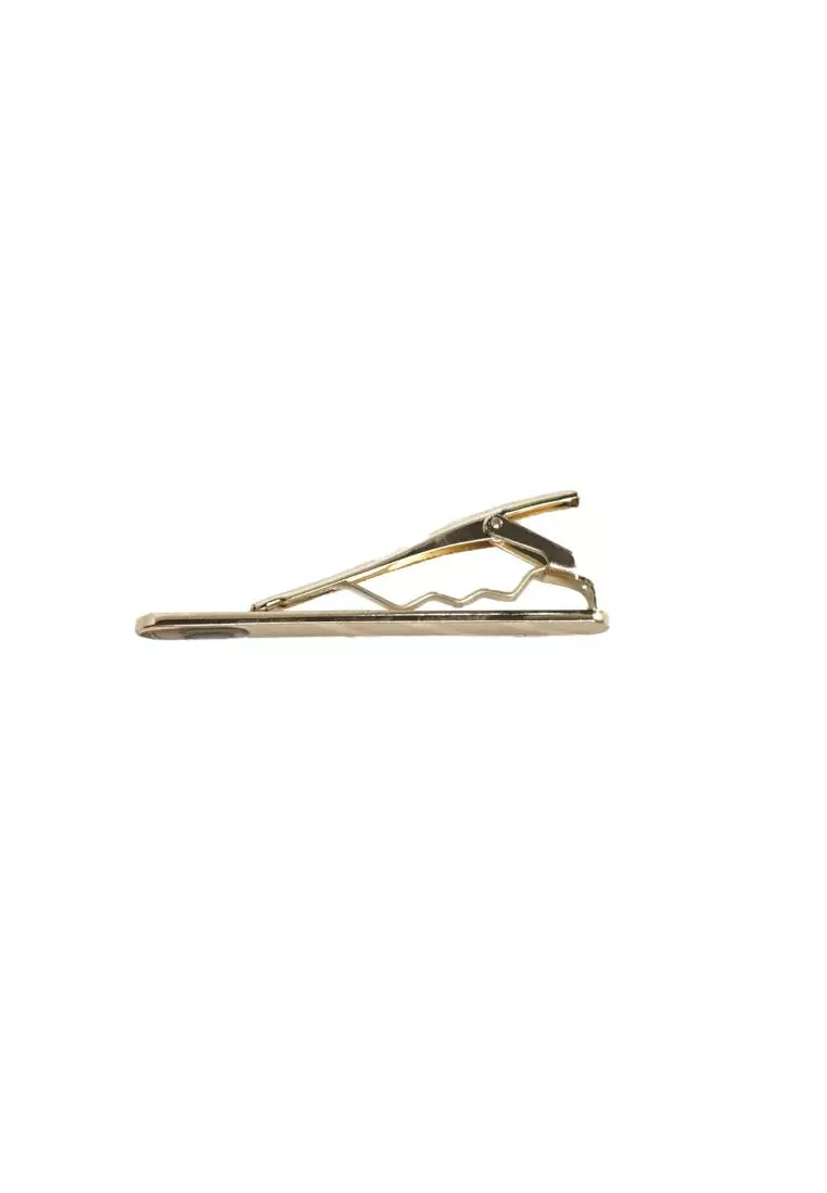Houseofcuff Pin Tie Jepit Dasi Slim Gold A10