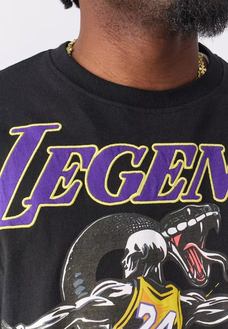 NYC Streetwear - Basketball Legends Short Sleeves Tee - Black