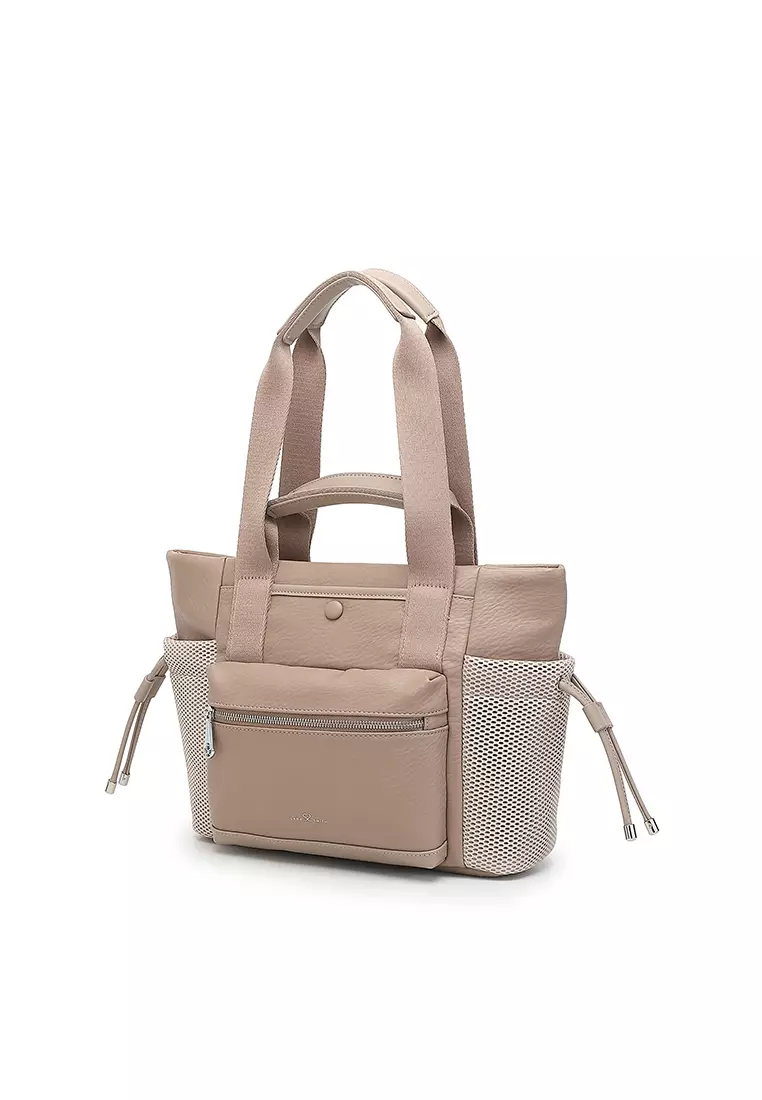 Women's Top Handle Bag / Sling Bag / Crossbody Bag (Tas Selempang / Tas Tangan) - Cokelat