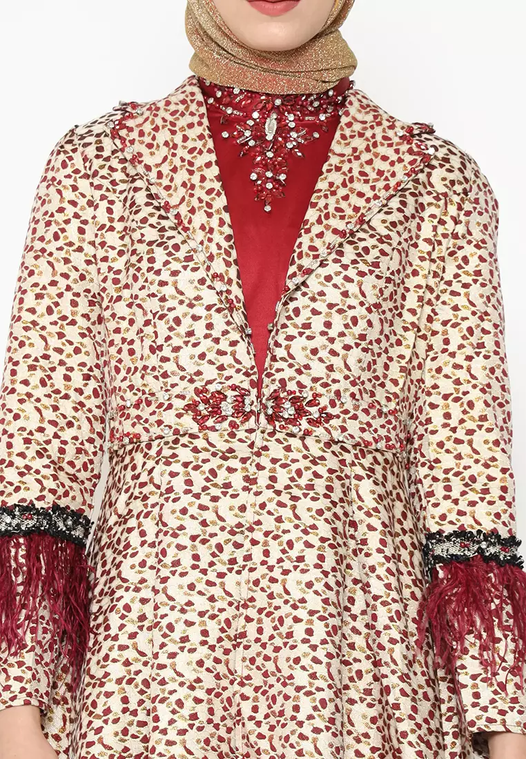 Bibiq Gamis Satin Jacquard