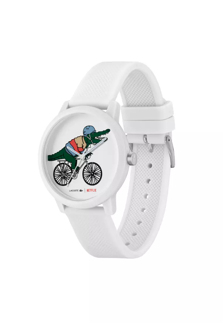 Lacoste white watch price shop