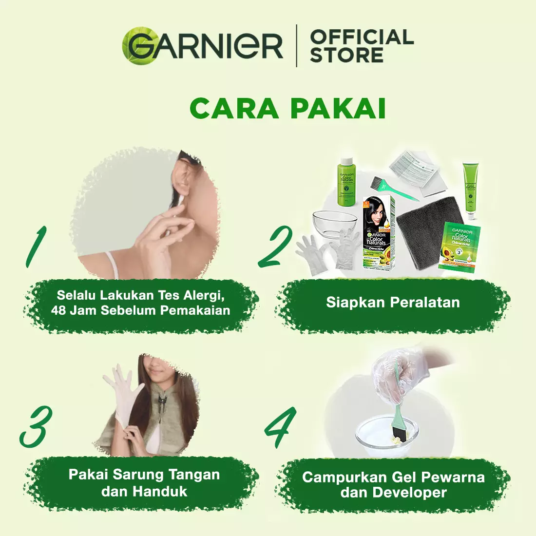 Garnier Color Naturals Hair Color - Darkest Brown