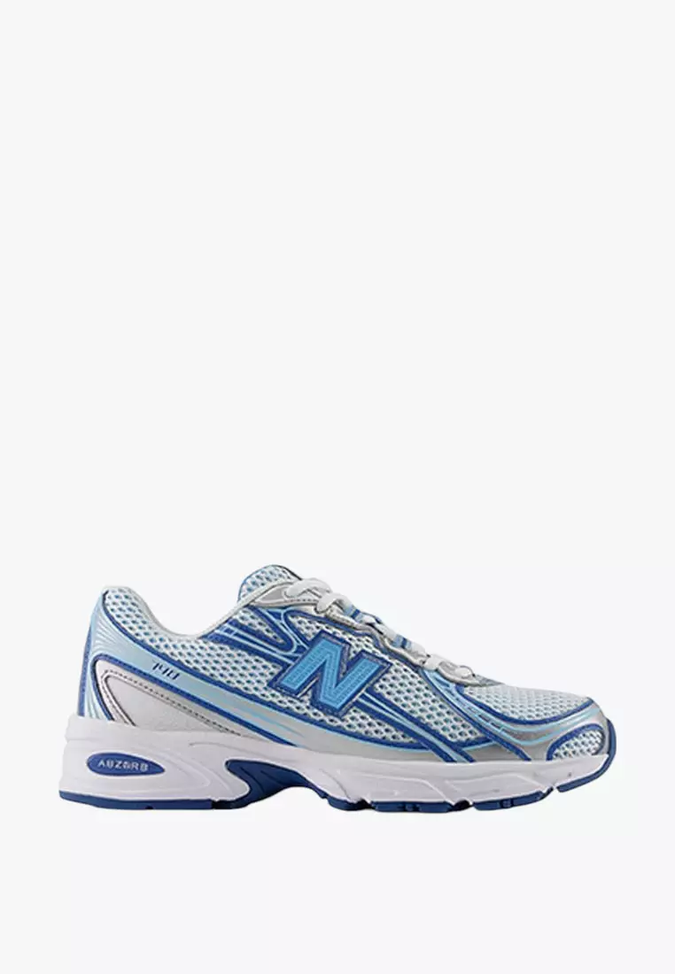 Discount on New Balance  shoes - SKU: New Balance 740 Unisex Sneakers Shoes - White/Blue