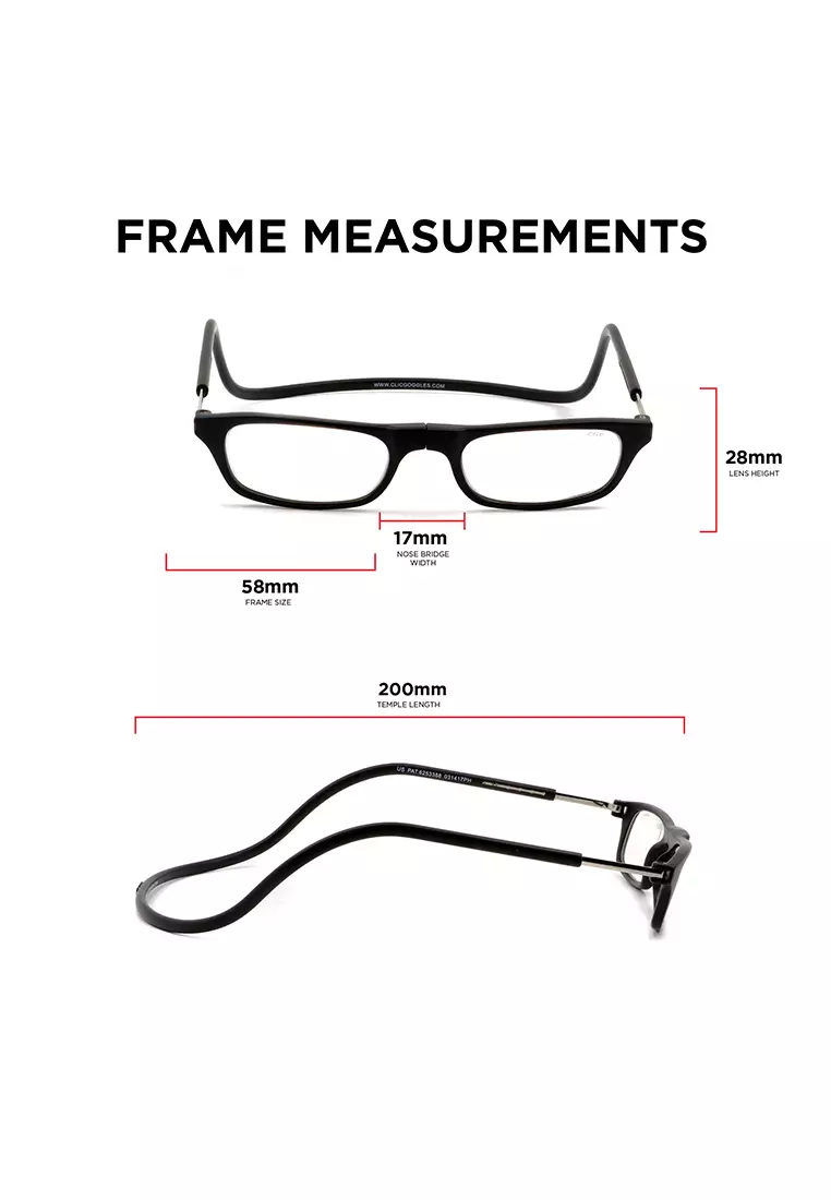 Original Magnetic (Tortoise) +1.25 Reading Glasssess for 44-46 Years Old