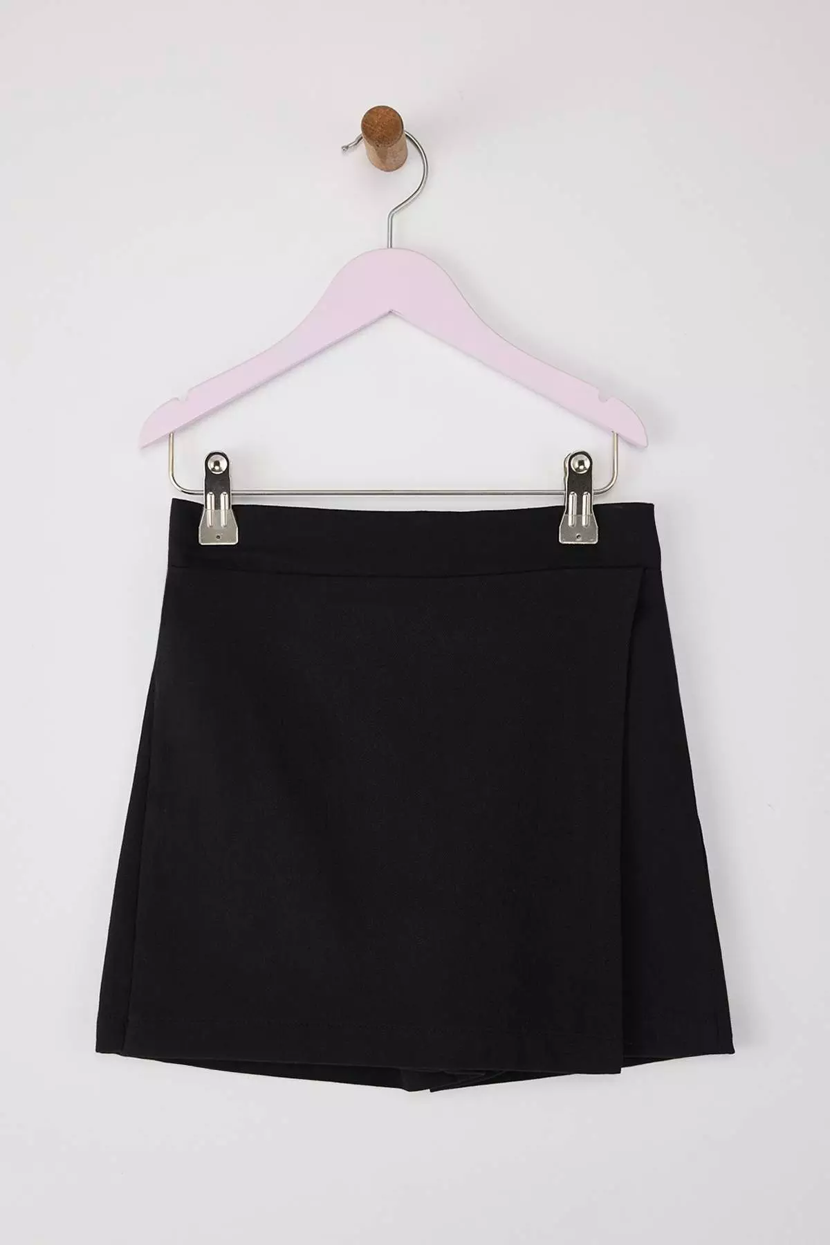 Buy Trendyol Black Girls Cotton Regular/Regular Fit School Skirt