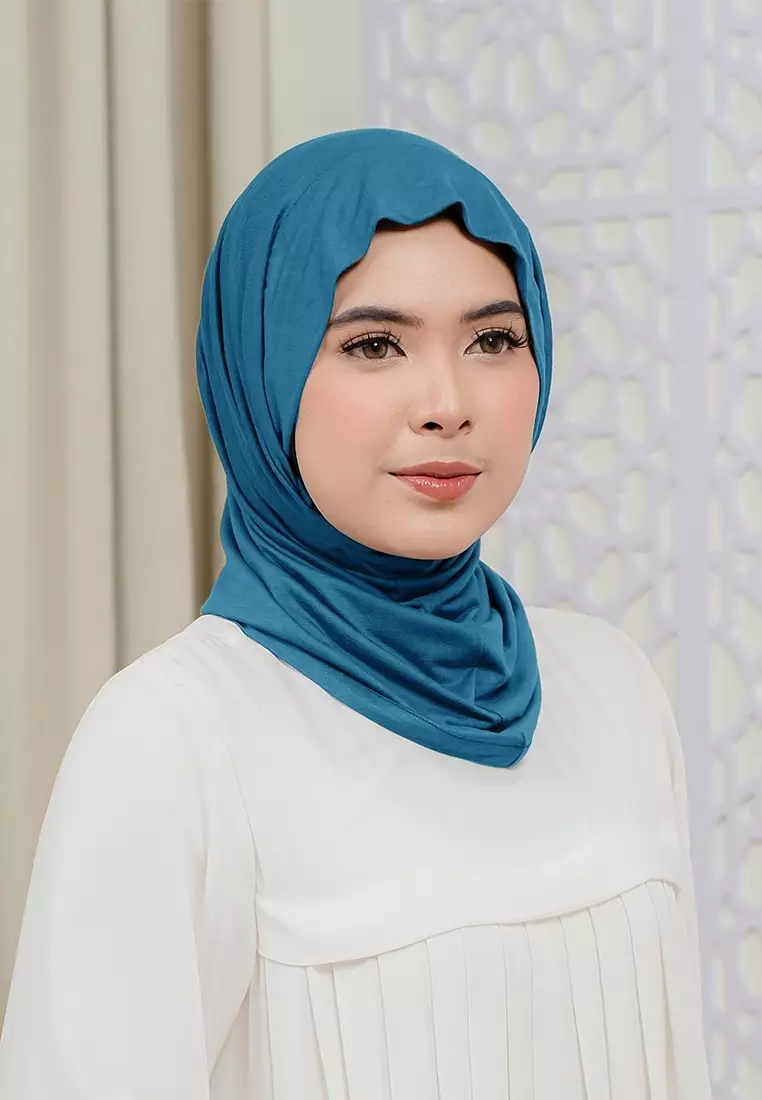 HIJAB INSTAN LUMA - TURKISH BLUE