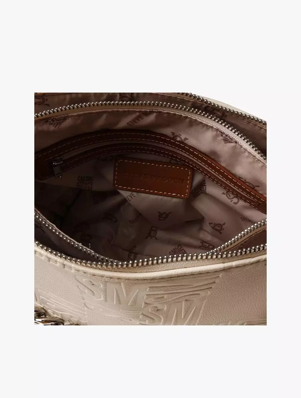 Steve Madden BVICY Women's Crossbody Bags- Beige - Beige