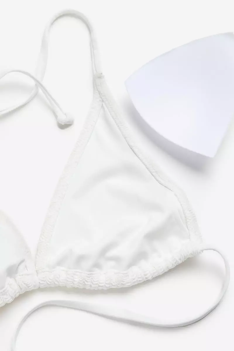 Buy H&M Padded triangle bikini top Online