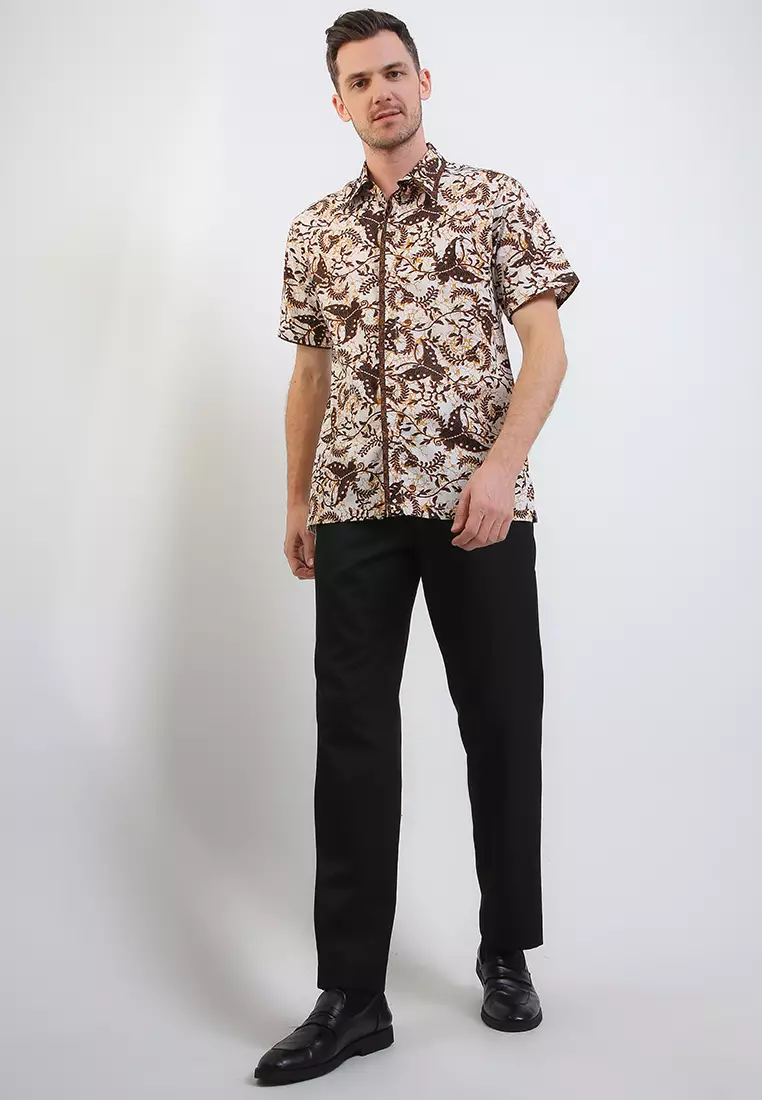Arjuna Weda Hem Batik Burung Hong main image 1