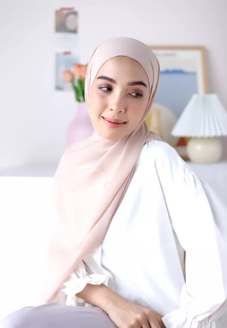 Bawal Shawl Nude Cream