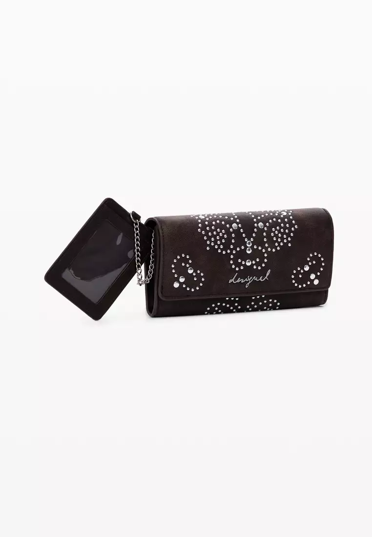 Large studded wallet