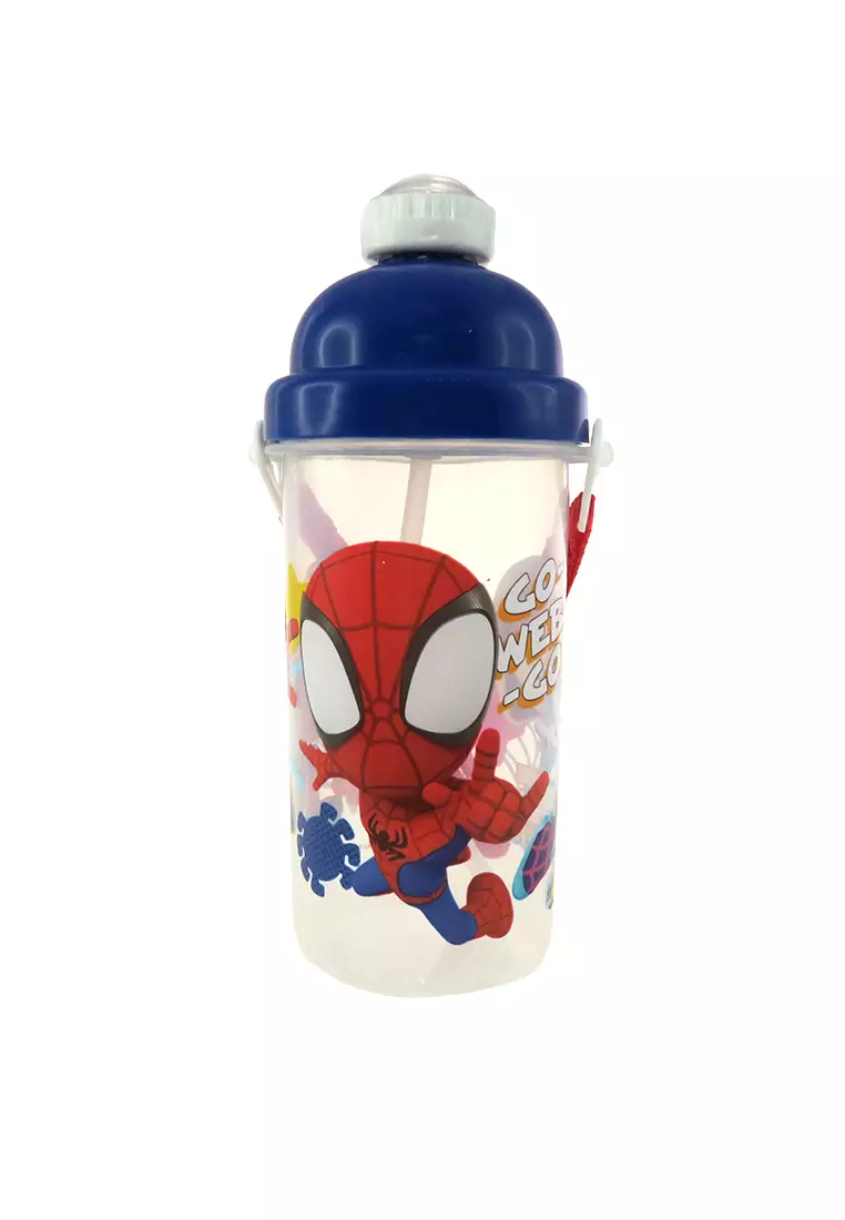 Spiderman Super Heroes LED Temperature Stainless Steel Double Wall Vacuum  Insulated Bottle for Hot & Cold